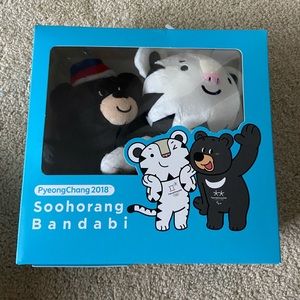 Pyeong Chang 2018 olympics plushie